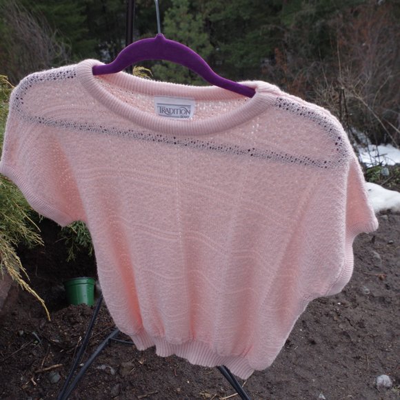 Pink Vintage Tradition Sears sweater - Picture 3 of 6